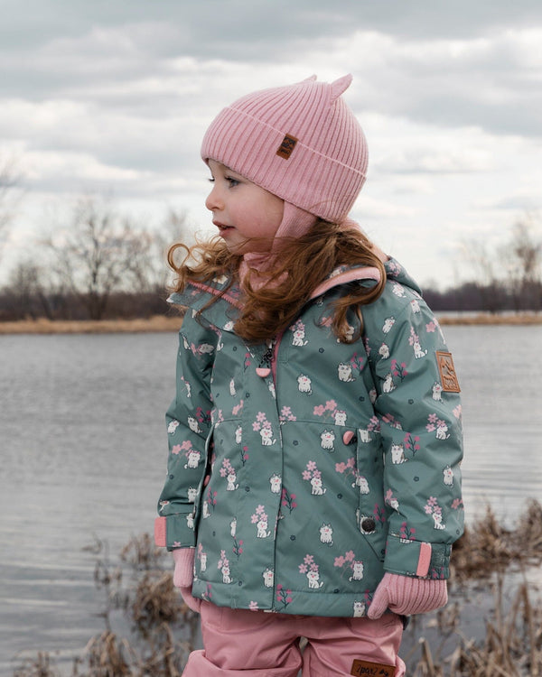 Baby Knit Hat Pale Pink - H30WT23_06003