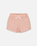 Crinkle Short Light Old Pink Pants & Shorts Deux par Deux