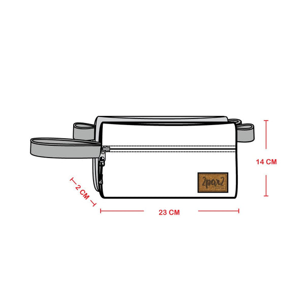 Double Pencil Case Smiley Face Boy - H20ZEC_033
