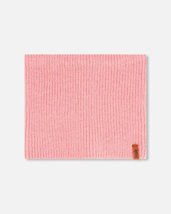 Mid-Season Knit Neckwarmer Pink Outdoor Accessories Deux par Deux