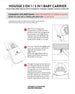 3-In-1 Multifunction Cover For Car Seat, Stroller, And Baby Carrier In Off-White - H10A403_165