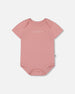 Organic Cotton Onesie Soft Pink - G30A70_692