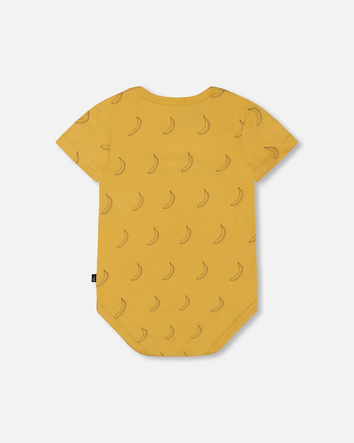 Organic Cotton Onesie Printed Yellow Bananas - G30C70_072