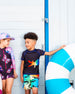 Printed Boardshorts Multicolored Crocodile - G30NB31_061