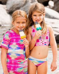 Printed Two-Piece Swimsuit Multicolored - G30NG40_050