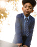 Neck Tie Navy Blue And Dino - G30RCR_484