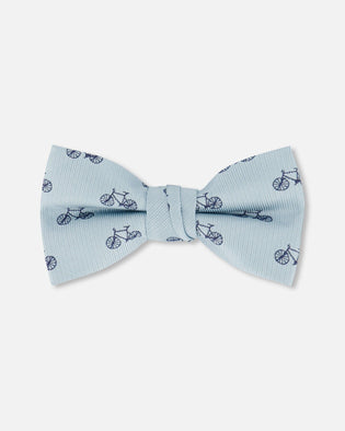Bow Tie Pale Blue With Bicycle Accessories Deux par Deux 