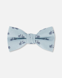 Bow Tie Pale Blue With Bicycle Accessories Deux par Deux 