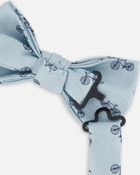 Bow Tie Pale Blue With Bicycle Accessories Deux par Deux 