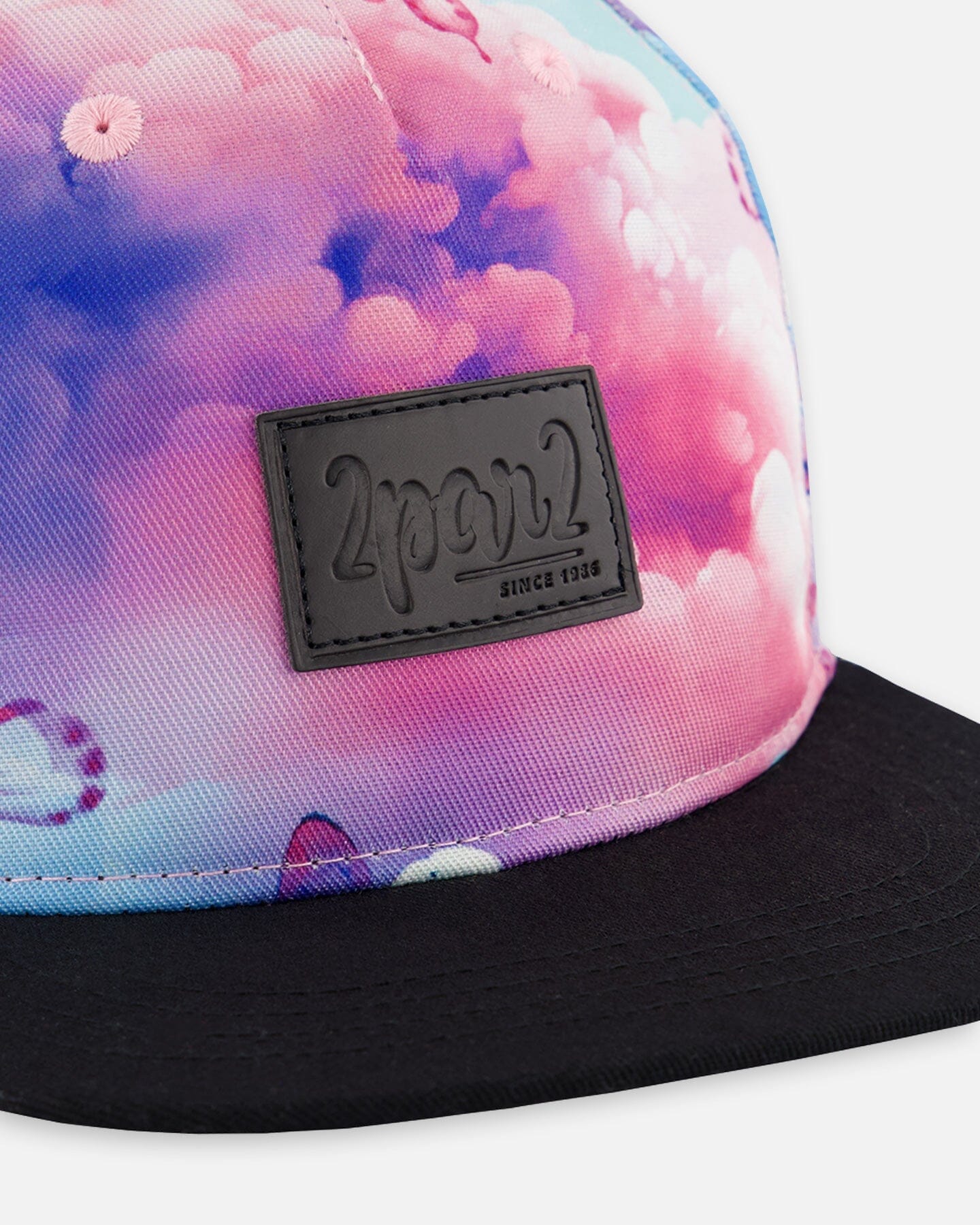 Printed Cap Butterflies On Multicolored And Black Background - G30VGC_009