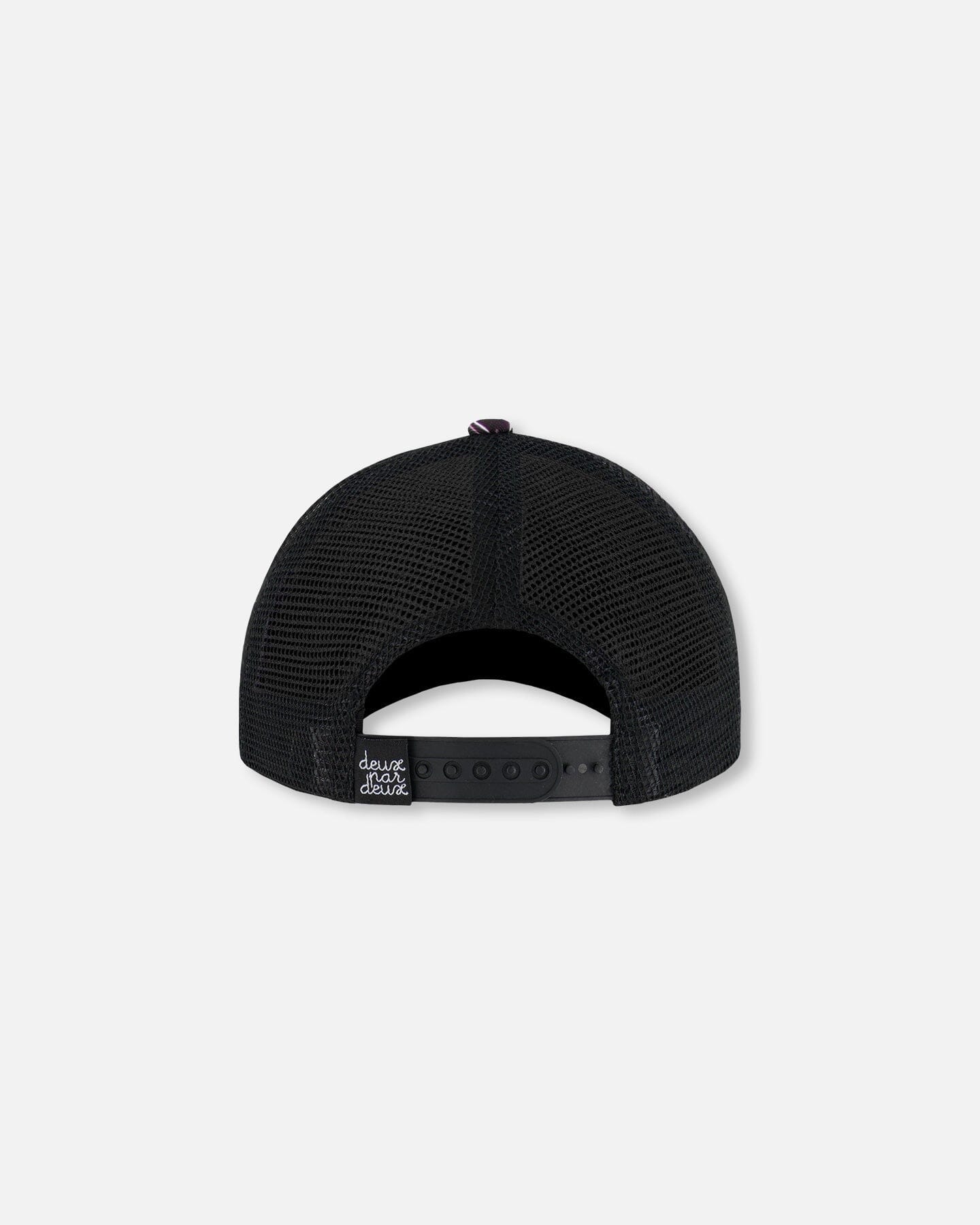 Printed Cap Black And Blue And Pink Items - G30VGC_051