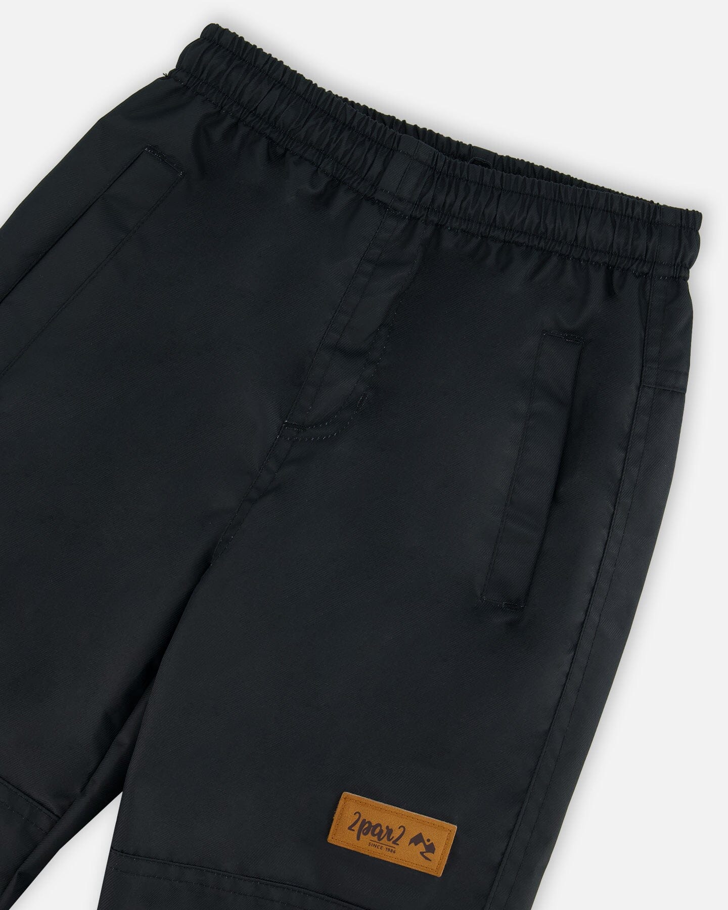 Two-Piece Mid-Season Outerwear Set Royal Blue And Black - G30W52_469