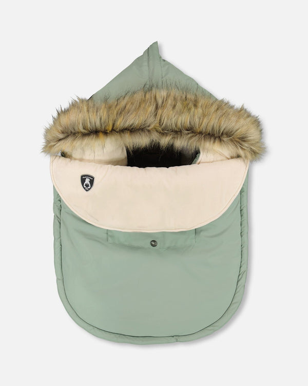 Bunting Bag Designed For Car Seat And Stroller Sage Green - H10A401_340