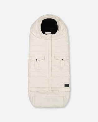 Evolutive Baby Footmuff Designed For Car Seat And Stroller Off-White - H10A405_165