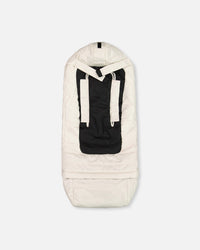 Evolutive Baby Footmuff Designed For Car Seat And Stroller Off-White - H10A405_165