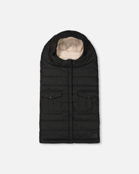 Evolutive Baby Footmuff Designed For Car Seat And Stroller Black - H10A405_999