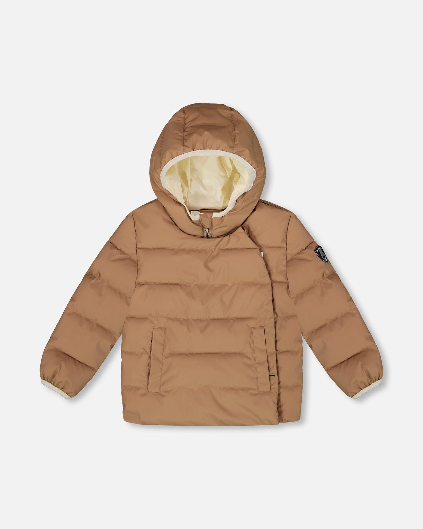 Compressible Winter Puffy Coat Designed For Car Seat Chanterelle - H10B500_182