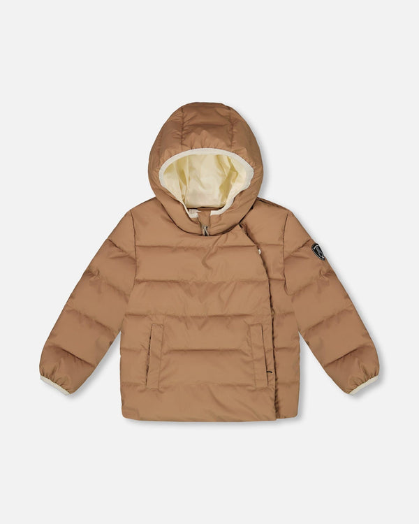 Compressible Winter Puffy Coat Designed For Car Seat Chanterelle - H10B500_182