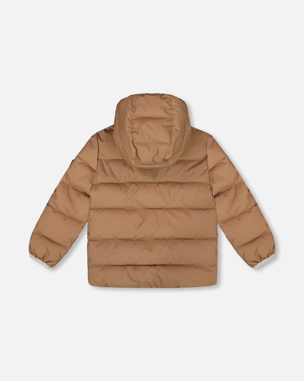 Compressible Winter Puffy Coat Designed For Car Seat Chanterelle - H10B500_182