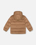 Compressible Winter Puffy Coat Designed For Car Seat Chanterelle - H10B500_182
