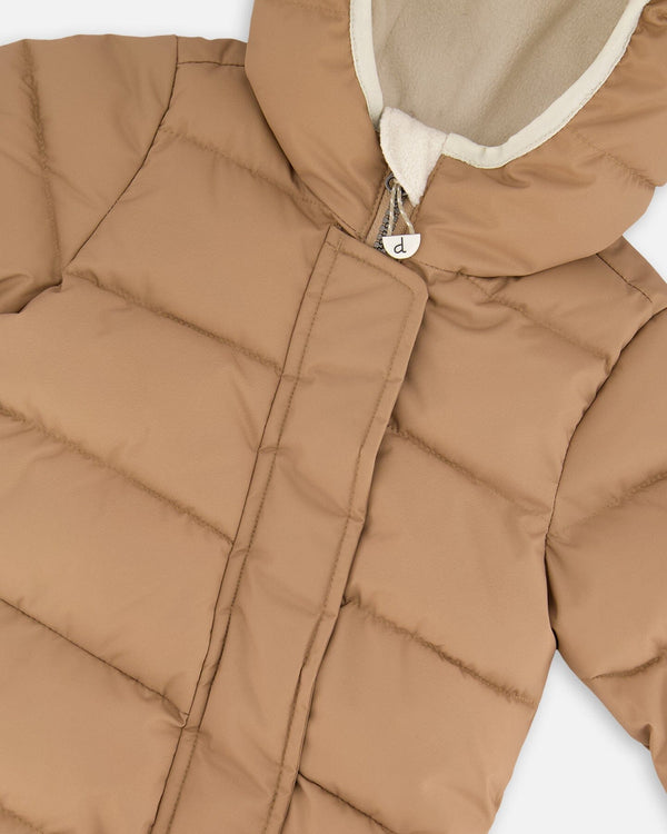 One-Piece Baby Cloud Compressible Snowsuit Designed For Car Seat Chanterelle - H10B700_182