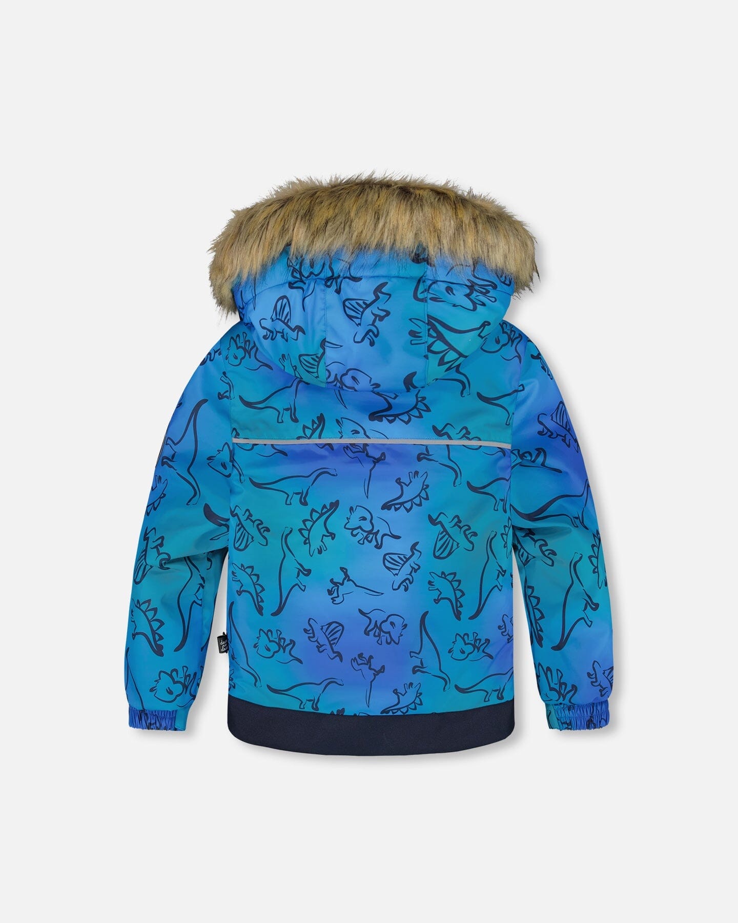 Two-Piece Discover Snowsuit Navy Blue - H10DB40_479