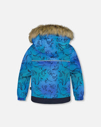 Two-Piece Discover Snowsuit Navy Blue - H10DB40_479