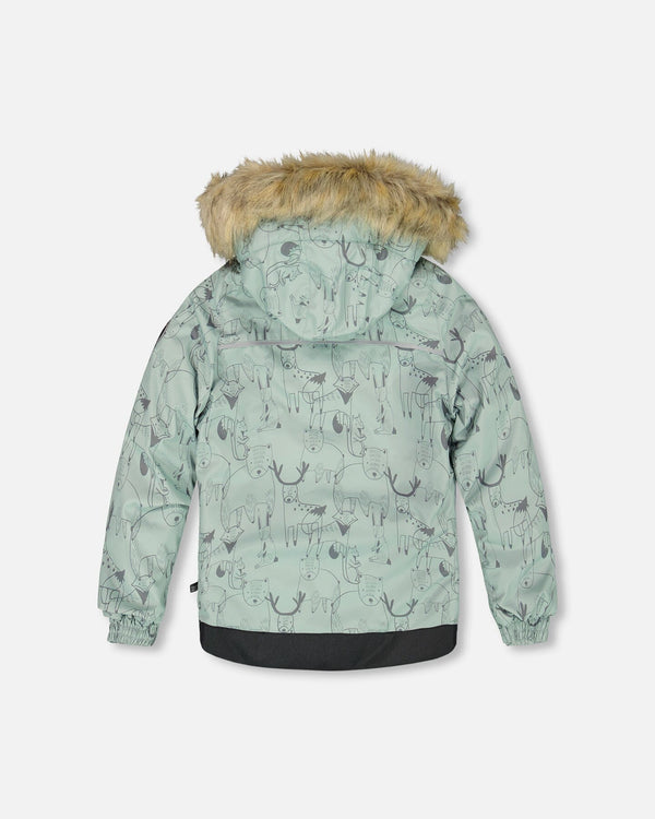 Two-Piece Discover Snowsuit Dark Gray - H10DB40_987