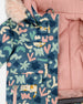 Two-Piece Discover Snowsuit With Printed Jacket Dusty Pink - H10DG80_637