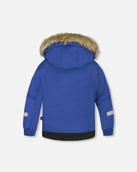 Two-Piece Play Snowsuit Navy And Brown - H10EB47_967