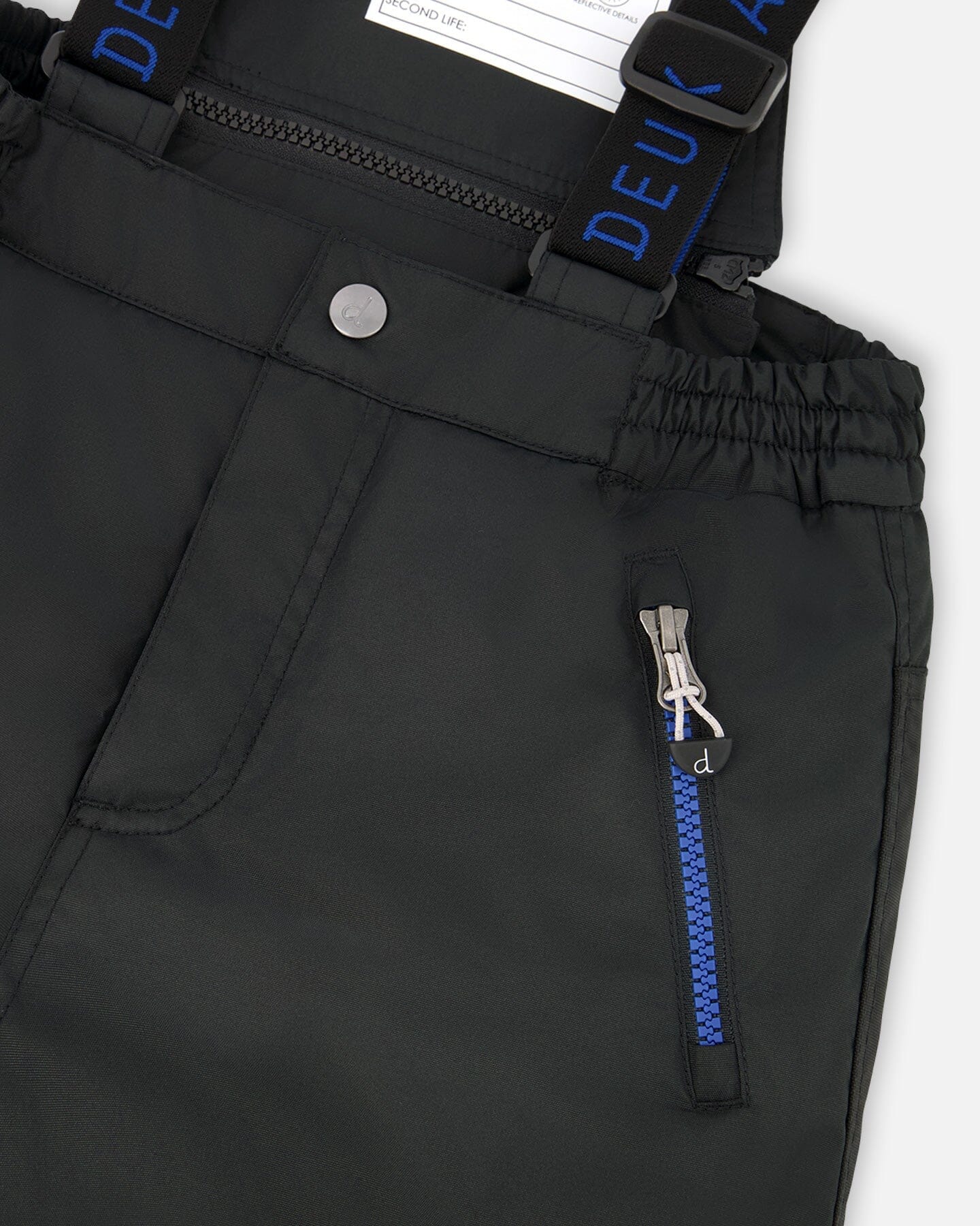 Two-Piece Play Snowsuit With Contrast Jacket Black - H10EB49_999