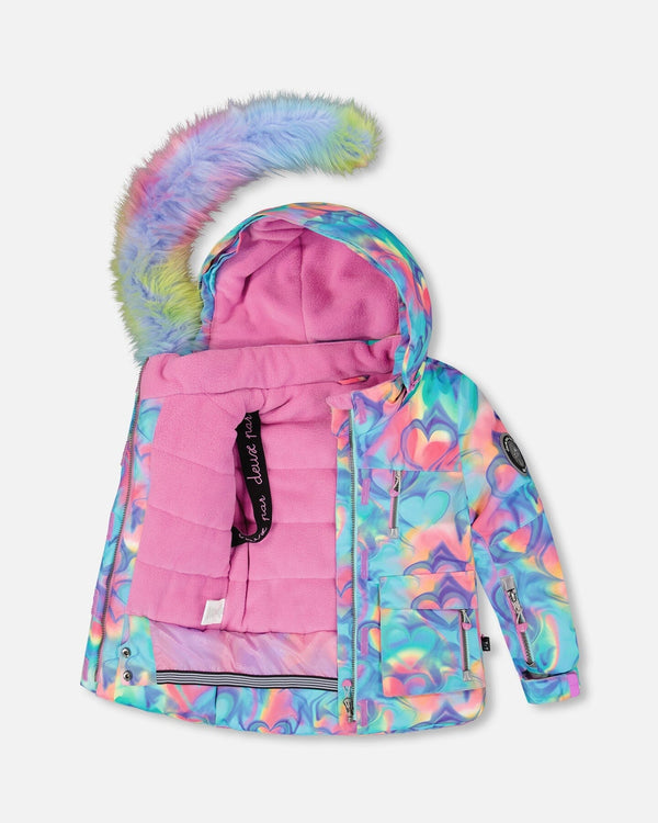 Two-Piece Play Snowsuit Purple - H10EG87_519