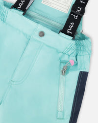 Two-Piece Play Snowsuit Turquoise Blue - H10EG89_407