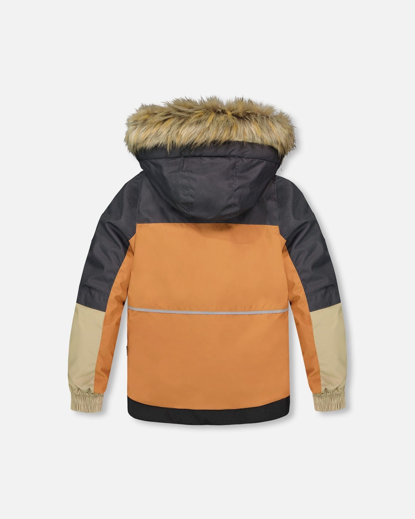Two-Piece Play Snowsuit With Colorblocked Jacket Black - H10PB42_999
