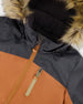 Two-Piece Play Snowsuit With Colorblocked Jacket Black - H10PB42_999