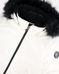 Two-Piece Play Snowsuit Off-White With Printed Pants - H10PG20_106