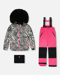 Two-Piece Play Snowsuit Fuchsia - H10PG20_699