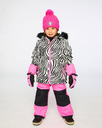 Two-Piece Play Snowsuit Fuchsia Snowsuits Deux par Deux 
