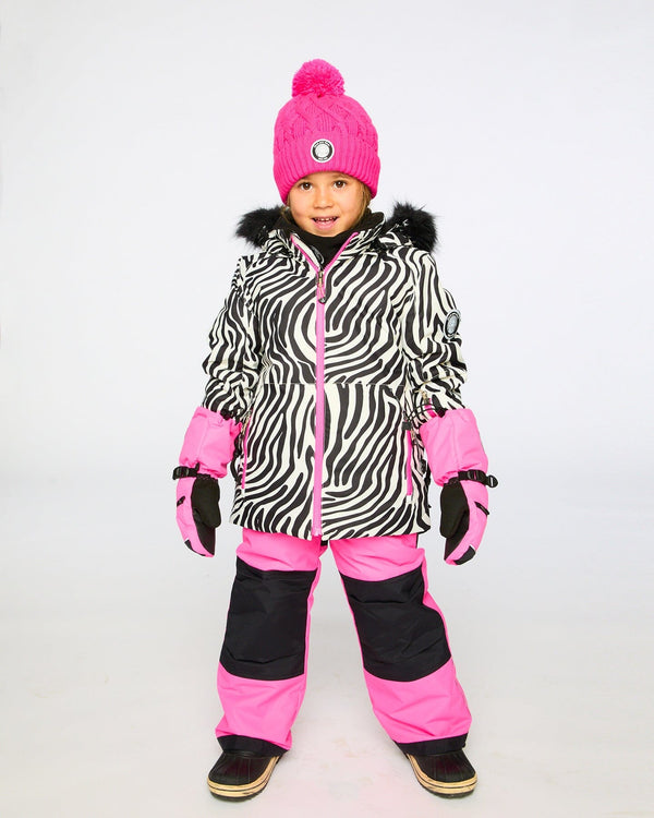 Two-Piece Play Snowsuit Fuchsia Snowsuits Deux par Deux 