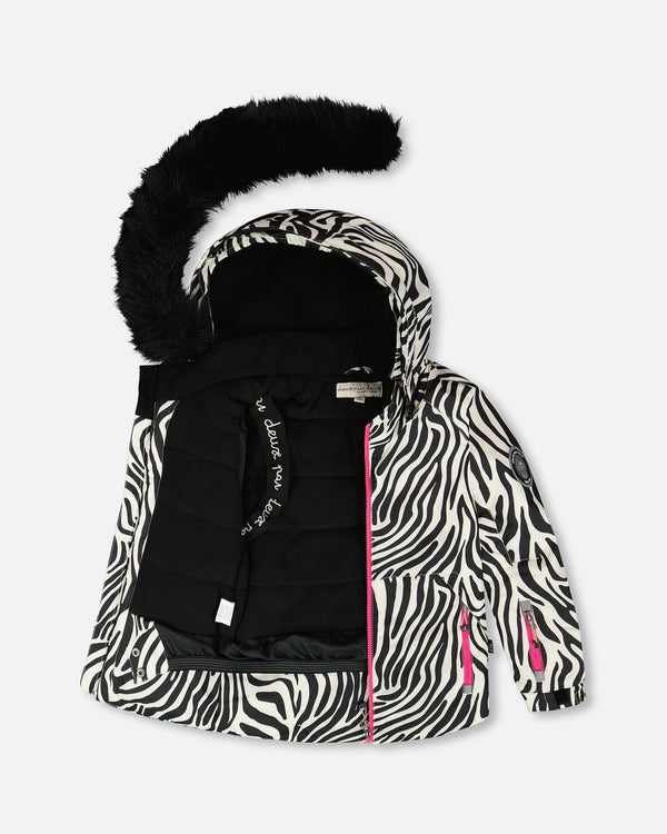 Two-Piece Play Snowsuit Fuchsia - H10PG20_699