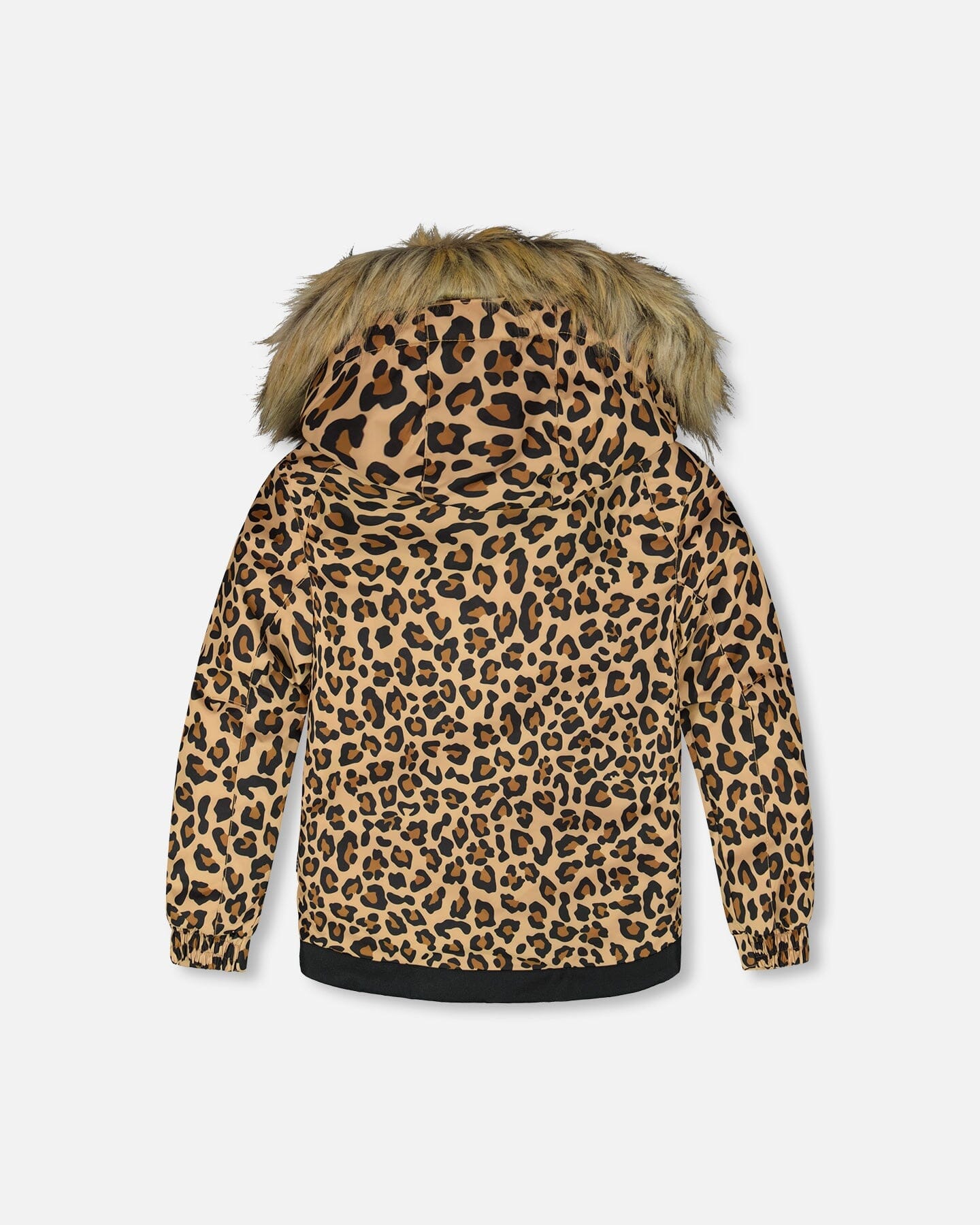 Two-Piece Play Snowsuit With Animal Print Jacket Black - H10PG21_999