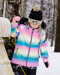 Two-Piece Play Snowsuit Smiley Face Girl - H10PG81_018
