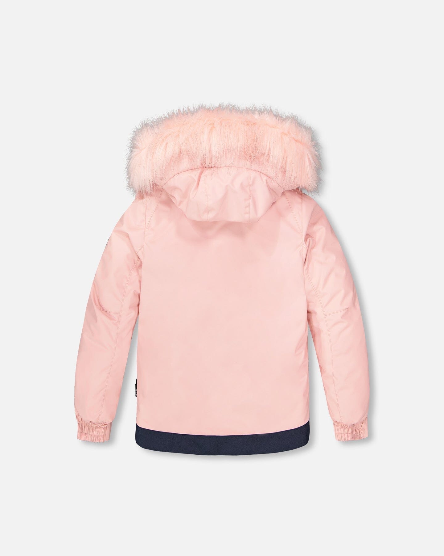 Two-Piece Play Snowsuit Navy Blue And Pink - H10PG83_479