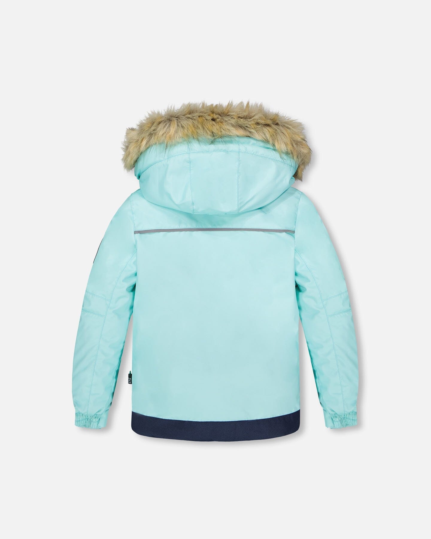 Two-Piece Play Snowsuit Blue Flower Print - H10PG84_020