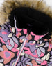 Two-Piece Play Snowsuit With Allover Print Jacket And Solid Pant Black - H10PG85_999