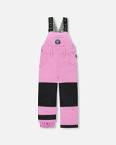 Solid Play Overall Snow Bib Purple