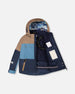 Two-Piece Teknik Snowsuit Blue Mountains - H10TB50_024