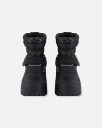 Winter Boots Solid Black Winter Boots Deux par Deux 