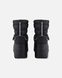 Winter Boots Solid Black Winter Boots Deux par Deux 