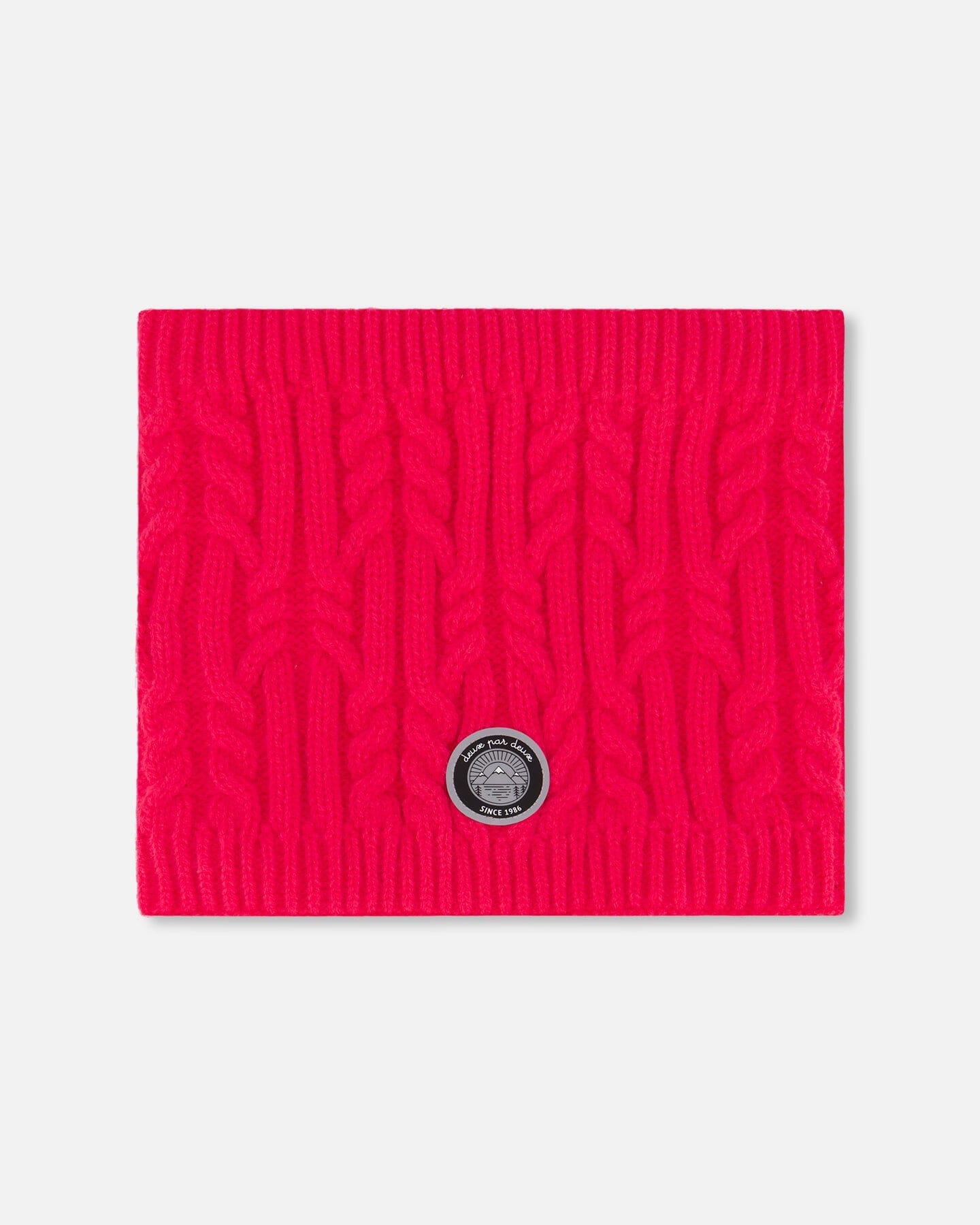 Lined Winter Neckwarmer Flash Coral - H10XT2_640